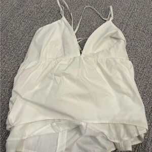 Serra Ivory Strappy Top